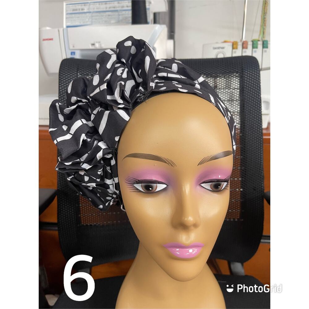 African autogele, ready to wear gele, African hat, traditional wedding hat...